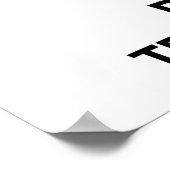 Hou je rustig en doe triathlon. poster (Hoek)