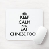 Hou je rustig en eet Chinees eten Muismat (Met muis)