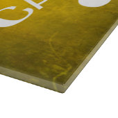 Hou je rustig en ga door met het Oekraïense emblee Snijplank (Hoek)