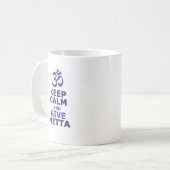 Hou je rustig en geef Metta Koffiemok (Voorkant links)
