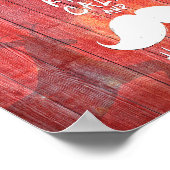 Hou je rustig en Ho-Ho-ho. Poster (Hoek)