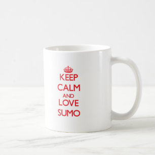 Hou je rustig en hou van Sumo Koffiemok