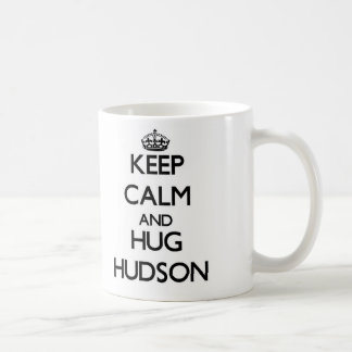 Hou je rustig en Hug Hudson. Koffiemok