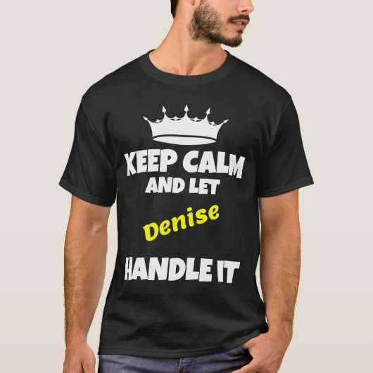 Hou je rustig en laat denigreren het grappig sarca t-shirt (Voorkant)