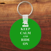 Hou je rustig en loop door sleutelhanger (Voorkant)