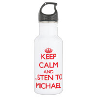Hou je rustig en luister naar Michael