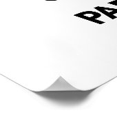 Hou je rustig en Paddle aan Poster (Hoek)