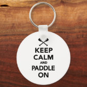 Hou je rustig en Paddle aan Sleutelhanger (Voorkant)