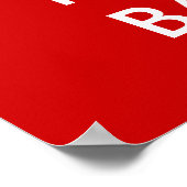 Hou je rustig en speel mee. | Baseball-Poster Poster (Hoek)