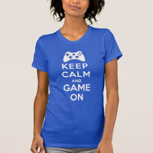 Hou je rustig en speel mee t-shirt