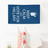 Hou je rustig en stem voor Hillary Spandoek (Insitu)