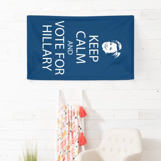 Hou je rustig en stem voor Hillary Spandoek (Insitu)