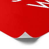 Hou je rustig en stop met oorlog | POSTER (Hoek)