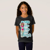 Hou je rustig en surf op bruidsmeisje T-Shirt (Voorkant volledig)