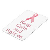 Hou je rustig en vecht door! magneet (Linkerzijde)