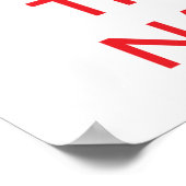 Hou je rustig en vertrouw op de Narwhals Poster (Hoek)