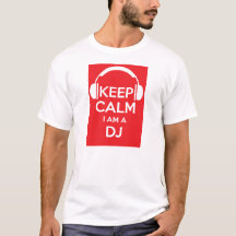 Hou je rustig, ik ben een DJ Birthday T-shirt