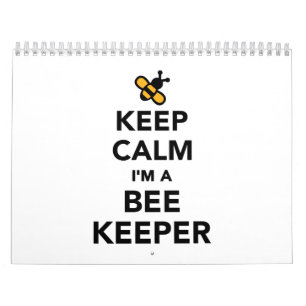 Hou je rustig, ik ben een imker. kalender