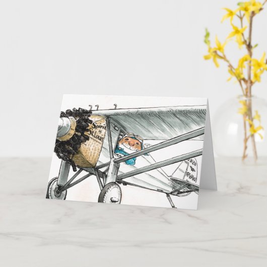 Hou je spirits omhoog!kaarten kaart (Gele Bloem)