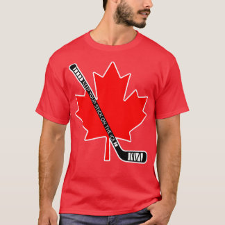 Hou je stok op het ijs van Canada T-shirt