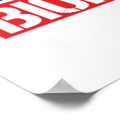 Hou je theologie van mijn biologie af poster (Hoek)