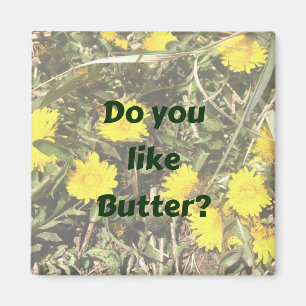 Hou je van boter? Dandelions kinder games magnet