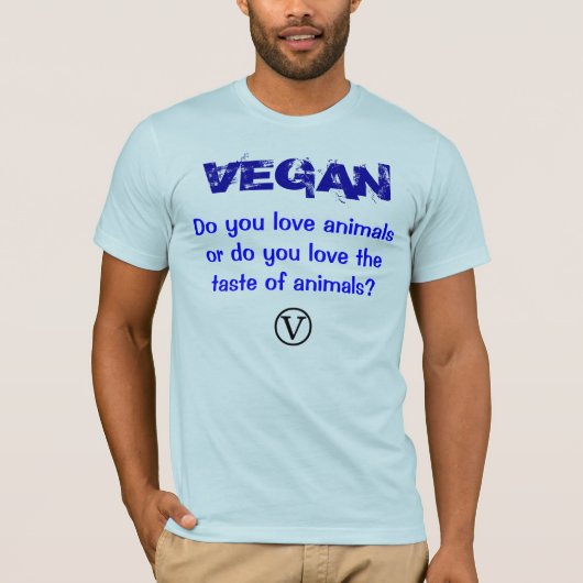 Ⓥ Hou je van dieren T-shirt (Voorkant)