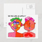 "Hou je van een ??" Briefkaart (Voorkant / Achterkant)