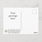 Hou je van Franse draken? Stuur een bericht Briefkaart (Achterkant)