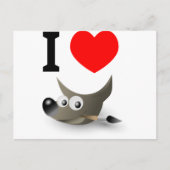 Hou je van GIMP? Show het! Briefkaart (Voorkant)