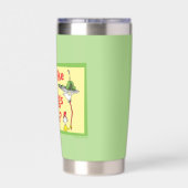 Hou je van groene eieren met ham? geïsoleerde drinkbeker (Achterkant)