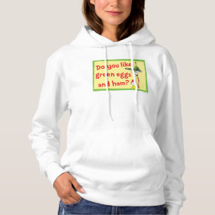 Hou je van groene eieren met ham? hoodie
