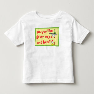 Hou je van groene eieren met ham? kinder shirts