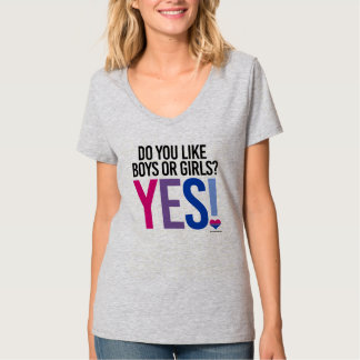 Hou je van jongens of meisjes - LGBT Design -.png T-shirt