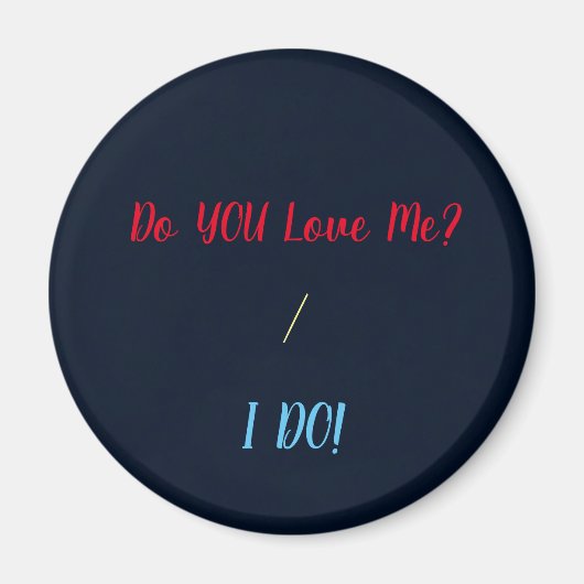 Hou je van me, ik doe Magnet (Voorkant)