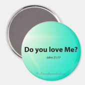 Hou je van me? Paasbijbelprijsopgave Magneet (Voorkant / Achterkant)