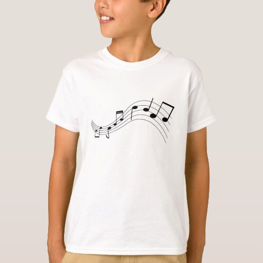 Hou je van muziek? Krijg Kind's Mannen of Women's  T-shirt (Voorkant)