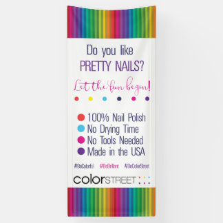 Hou je van nagels - Colour Street Banner