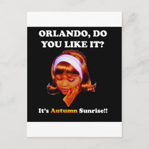 Hou je van Orlando? Het is Autumn Sunrise Briefkaart