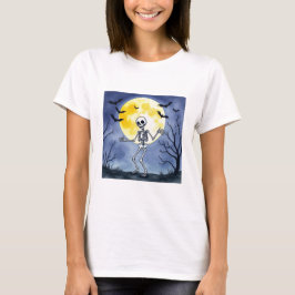 Hou je van Schattigee skeletten? Dansen onder de H T-shirt