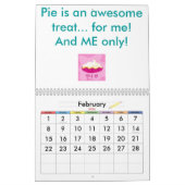 Hou je van taart? Het is van mij... Kalender (Feb 2026)