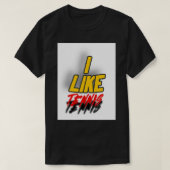Hou je van tennis? t-shirt (Design voorkant)