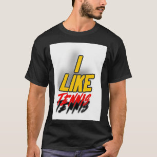 Hou je van tennis? t-shirt