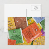 Hou je van thee? briefkaart (Voorkant / Achterkant)