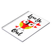 hou je van uil notitieboek (Linkerzijde)