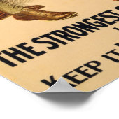 Hou je vast aan de verzekering van oom Sam. Amerik Poster (Hoek)