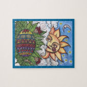 Hou je vast aan je Pysanka Oekraïense paaseieren Legpuzzel (Horizontaal)