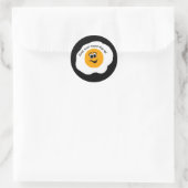 Hou je zonnige kant omhoog! Sticker (Tas)