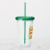 Hou Jij van Groene Eieren met Ham? Acryl Drinkbeker (Rechts)
