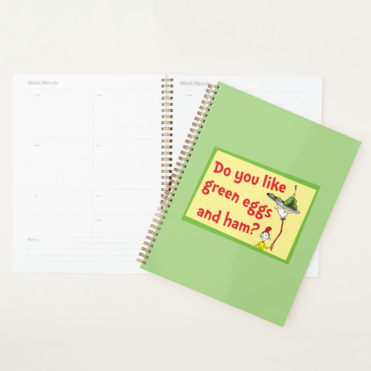 Hou Jij van Groene Eieren met Ham? Planner (Display)